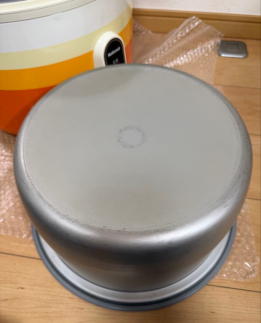 National 炊飯器 オレンジ・イエロー