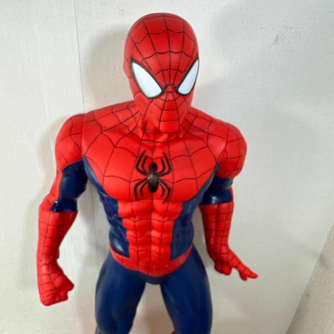 スパイダーマン80cm特大ソフビ フィギュアソフビ(訳あり)