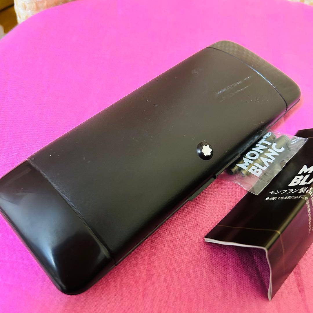 未使用　モンブラン万年筆 ゴールドカラー　リブデザイン　585 ケース　付