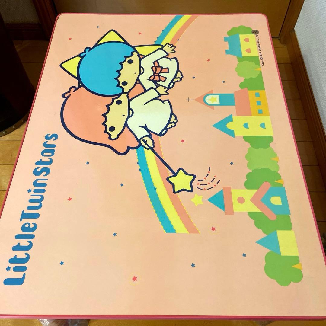 49年前　未使用　昭和レトロ キキララ　テーブル