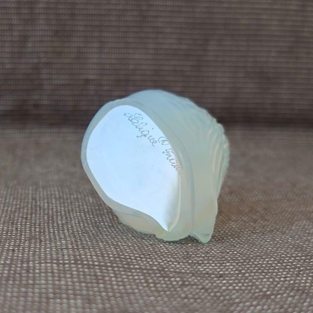 希少❗️ LALIQUE ラリック　フクロウ オパールセント フィギュリン