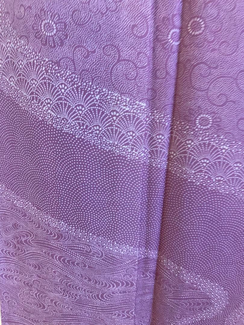 江戸小紋　小花流水文様　付け下げ訪問着　卒業式　入学式　お茶会　お出かけに！