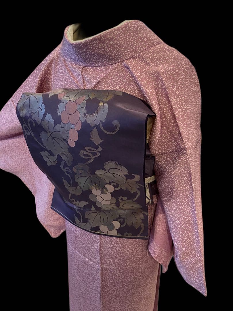 江戸小紋　小花流水文様　付け下げ訪問着　卒業式　入学式　お茶会　お出かけに！