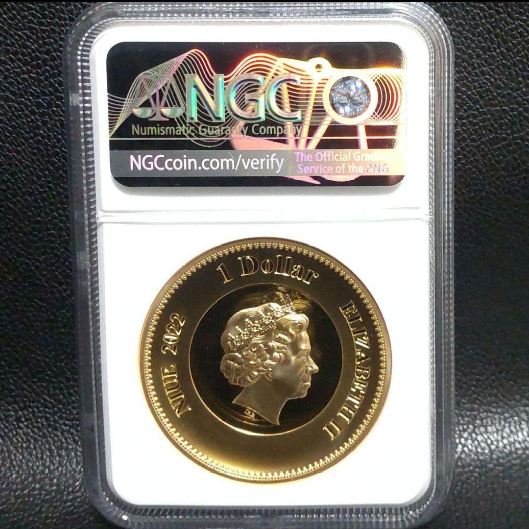 【最高鑑定】2022年版 エリザベス2世追悼記念 FR NGC PF70UC