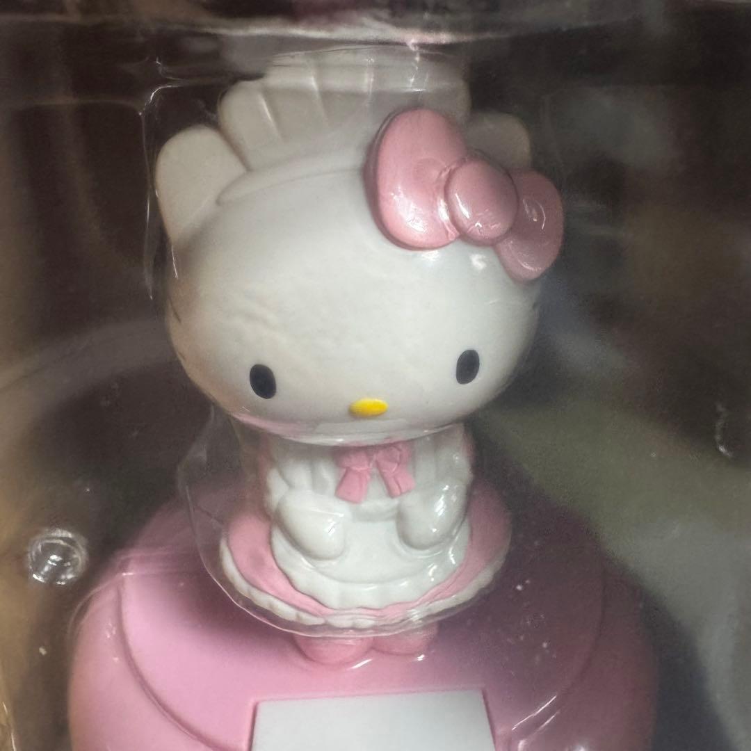 希少　メイド ハローキティ おじぎ　 アクションライト　フィギュア型　2007年