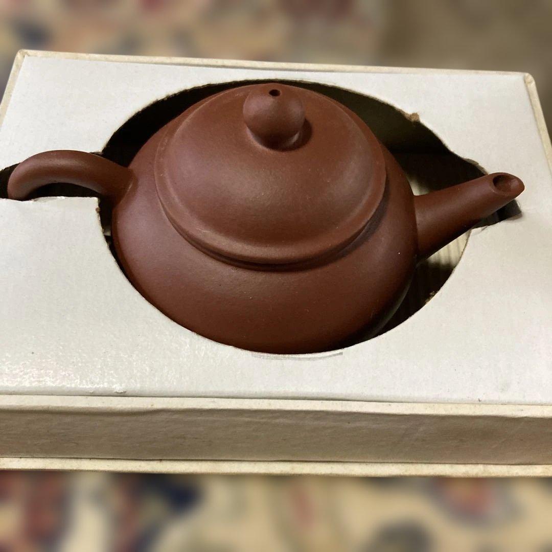宜興 朱泥 急須　紫砂　茶壷　茶壺　中国 茶器 ミニ 芬