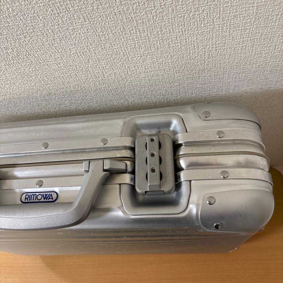 RIMOWA TOPAS 928.14 アタッシュケース 23L 青ロゴ