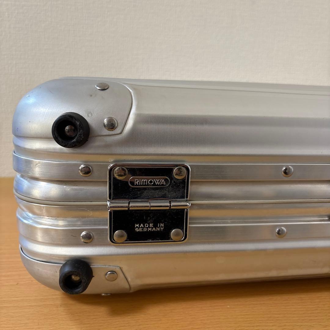 RIMOWA TOPAS 928.14 アタッシュケース 23L 青ロゴ