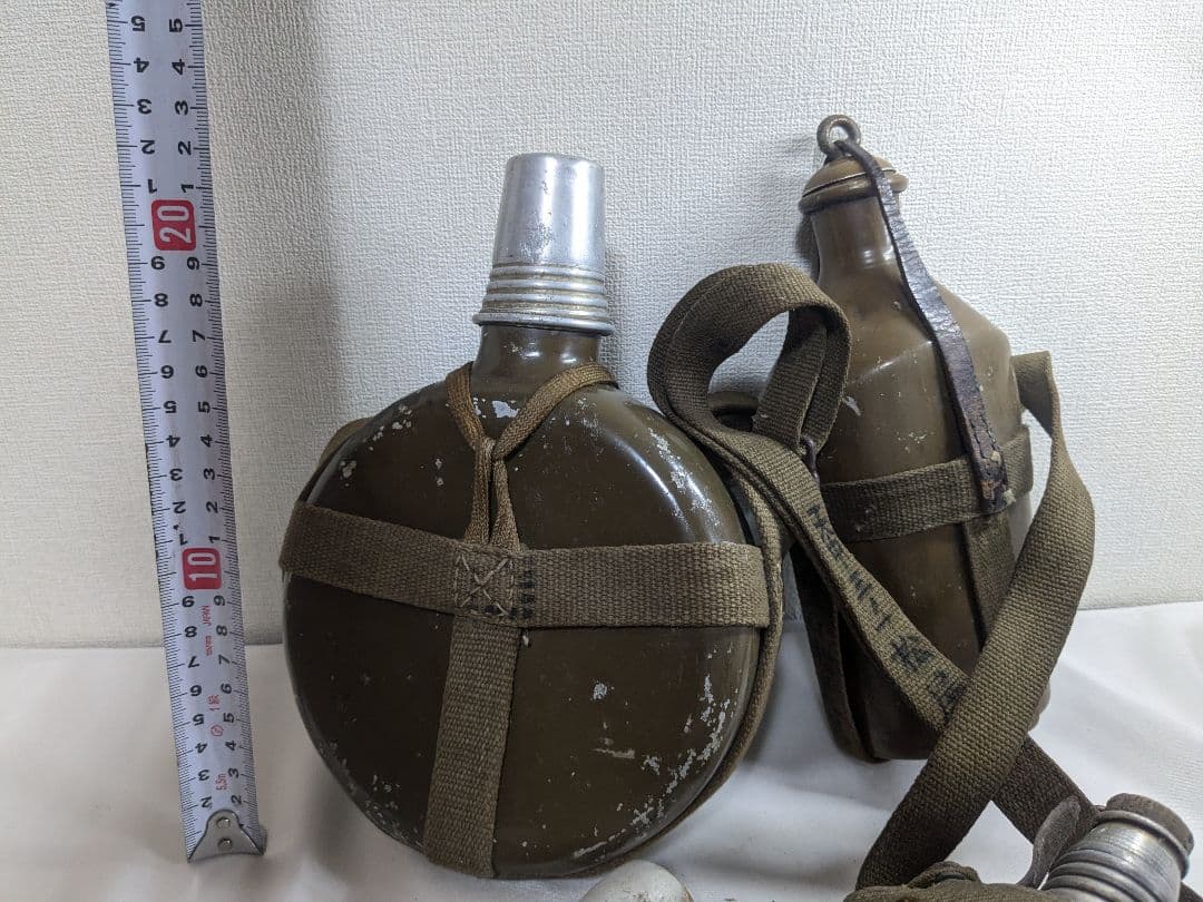 戦時中 アルミ 水筒 当時物 日本軍 まとめ売り