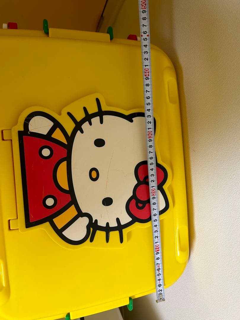 レトロ　ハローキティ 収納ボックスセット キャスター付き　おもちゃ箱　サンリオ