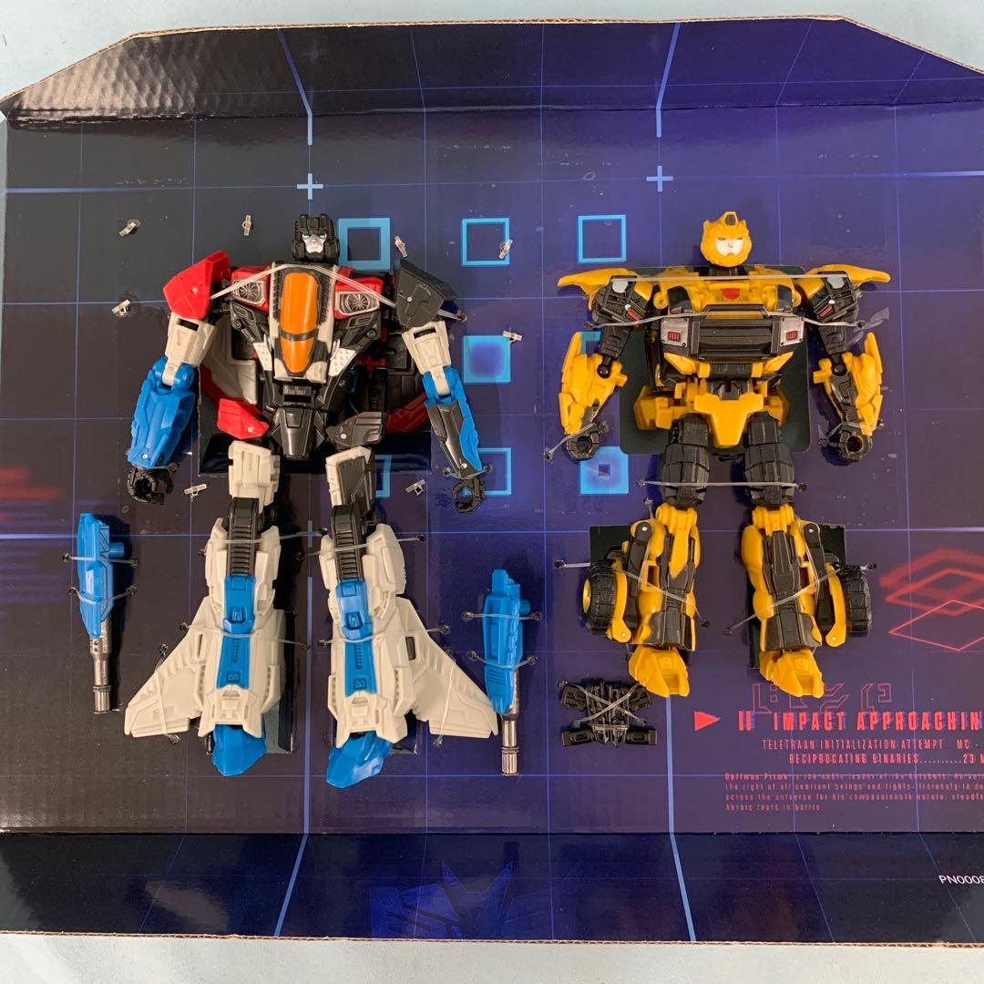 バンブルビー＆スタースクリーム 「トランスフォーマー REACTIVATE」