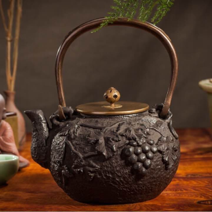 急須 伝統工芸 手作り 鉄分補給 鉄瓶　011