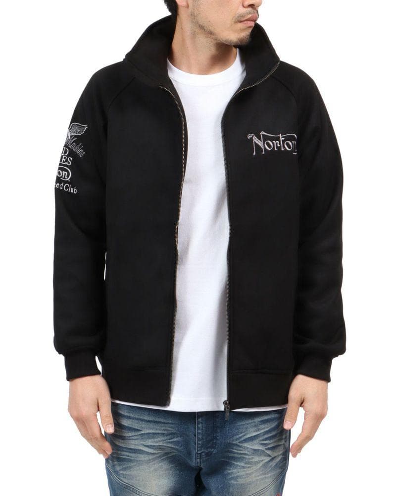新品未使用Nortonノートン　裏ボアジャケット　ブラック　XXL