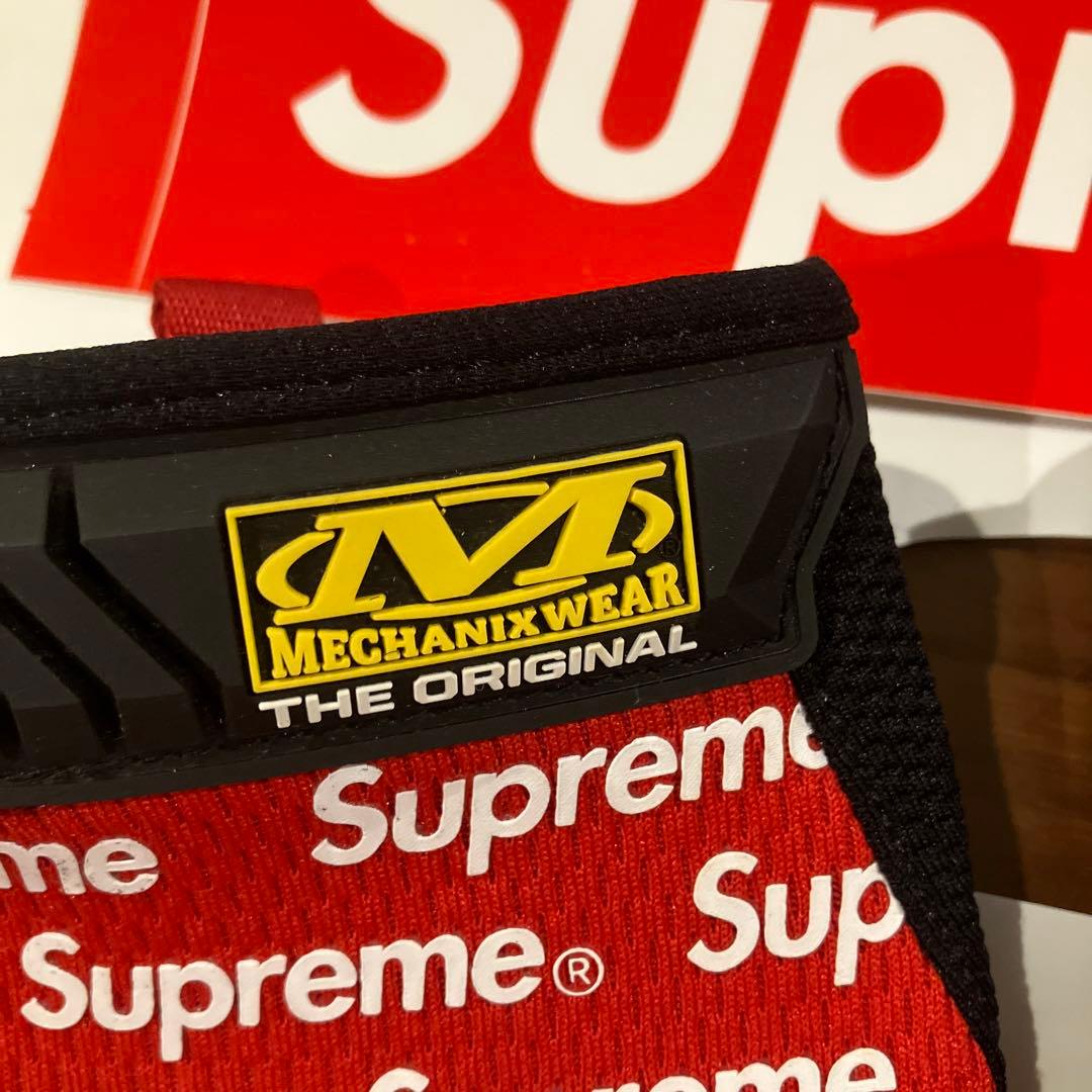 Supreme Mechanix Wear グローブ レッド/ブラック　L