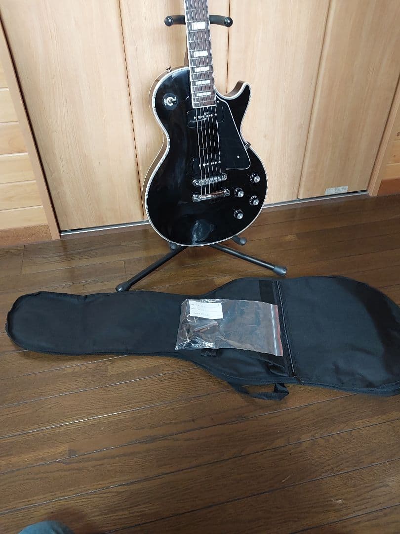 Burny 　レスポールカスタム　P90