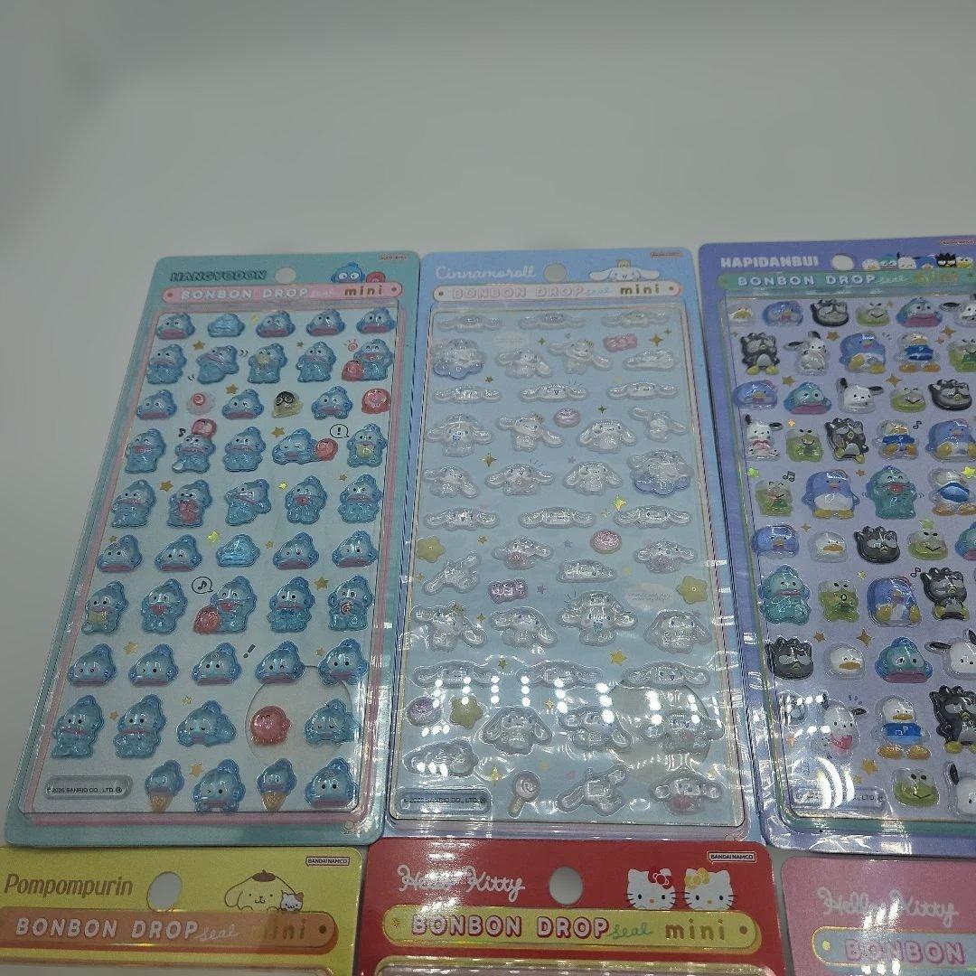 新品未使用　確実正規品 サンリオ　ボンボンドロップシール　コンプリートシール