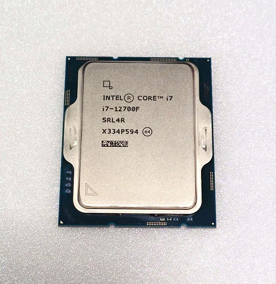 Intel CPU Core i7 12700F LGA1700【動作確認済】