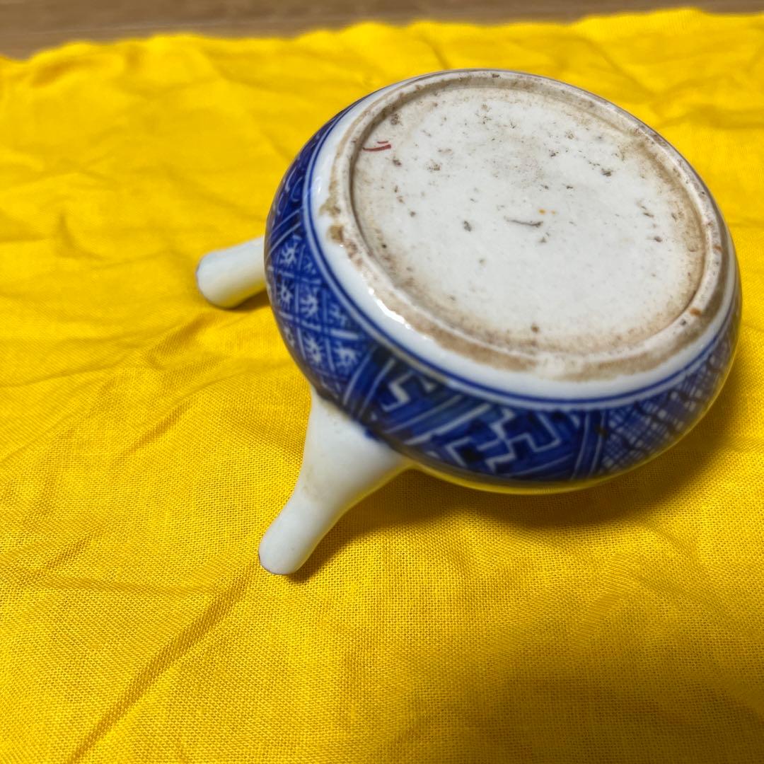 京焼急須　大日本永楽造　金彩梅の図