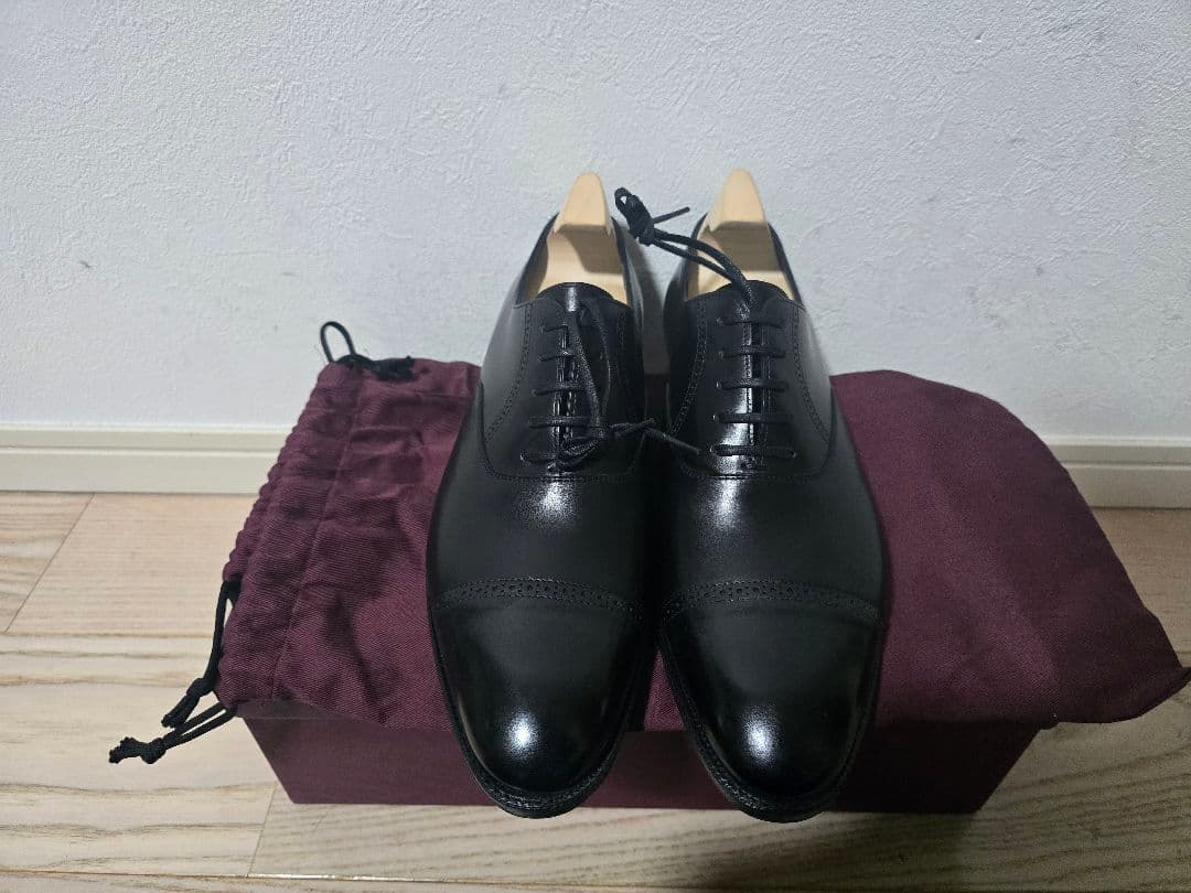 ※純正シューツリー＆未使用品　JOHN LOBB　Philip Ⅱ 6.5
