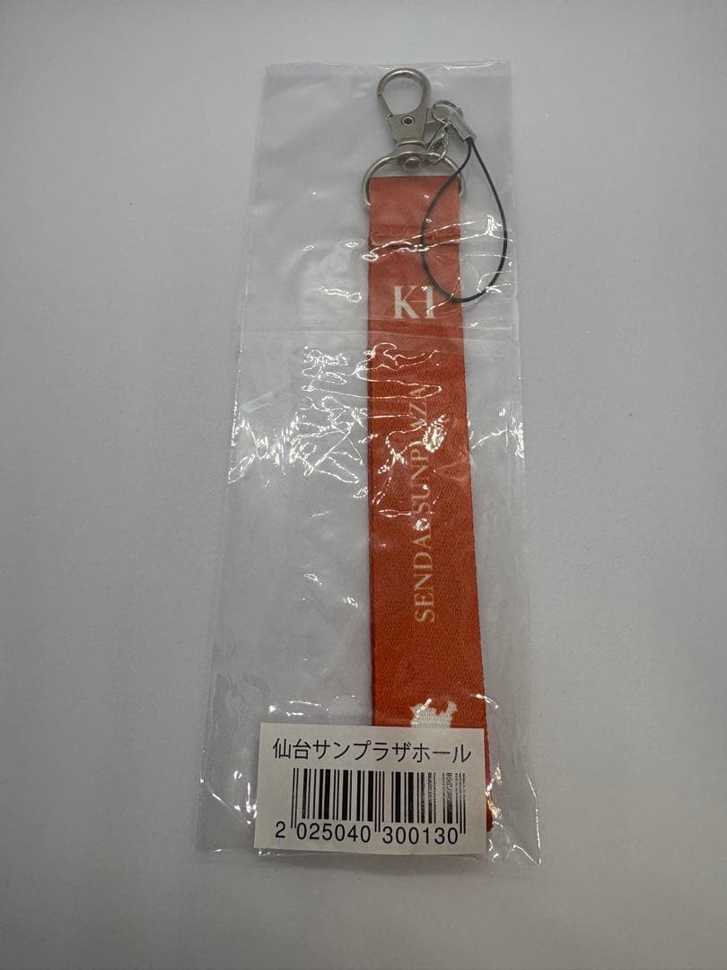 ☆新品未開封☆氷川きよし　kiina 限定ぬいぐるみ&ご当地ストラップ仙台