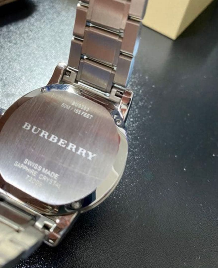 BURBERRY クォーツ腕時計 ブルー