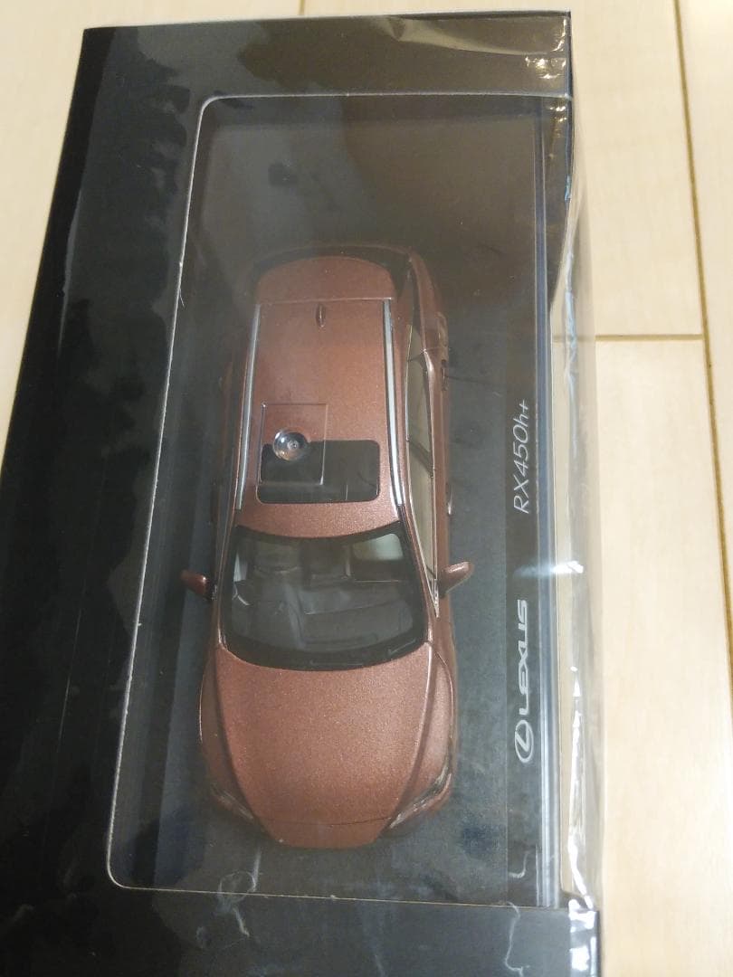 レクサス　RX 450h+　ソニックカッパー　ミニカー　京商