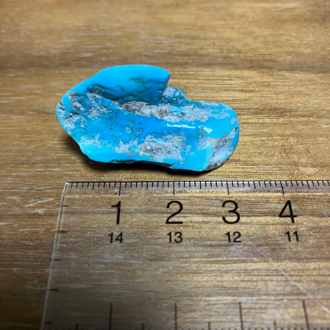 天然ターコイズ原石 当方で研磨済み！　アリゾナ スリーピングビューティー