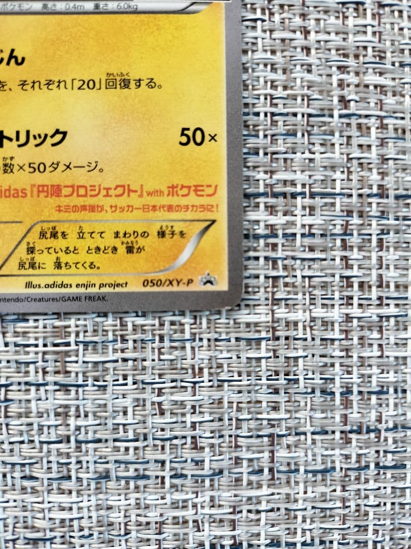日本代表のピカチュウ　ポケモンBook付録 050/XY-P PROMO