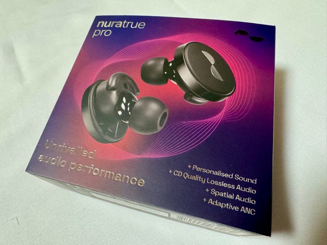 【希少品】NuraTrue Pro ワイヤレスイヤホン【国内正規品】
