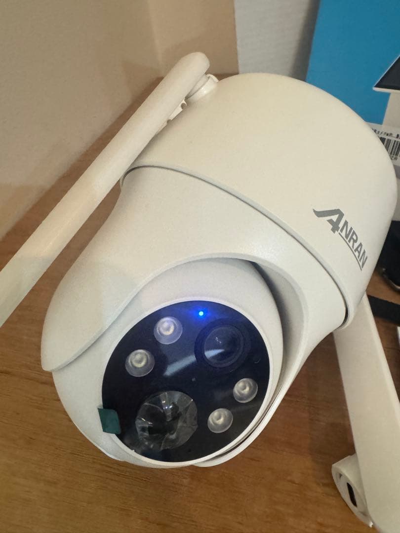 最新4G防犯カメラ・wifi不要・SIM/SDカード内蔵 ANRAN 電源不要