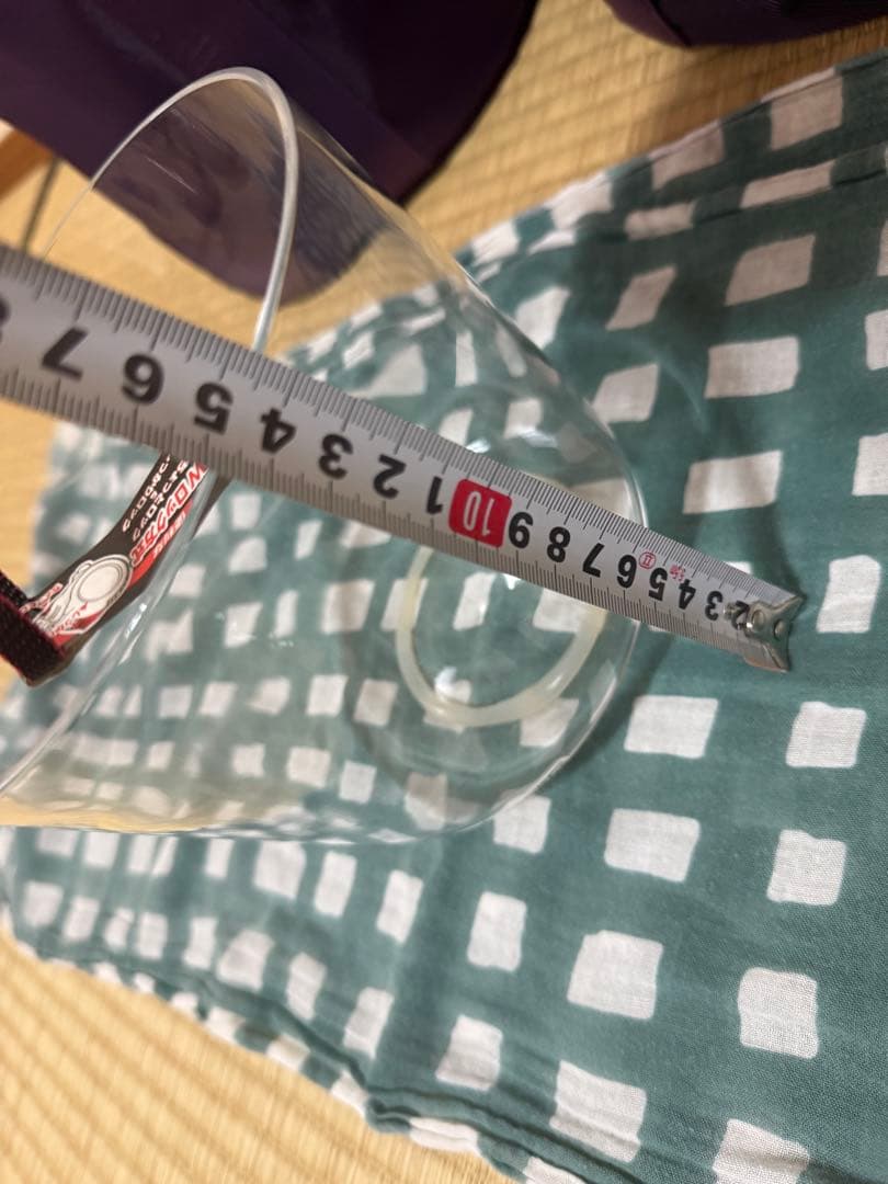 【マレット無】クリアタイプのクリスタルボウルとバッグ