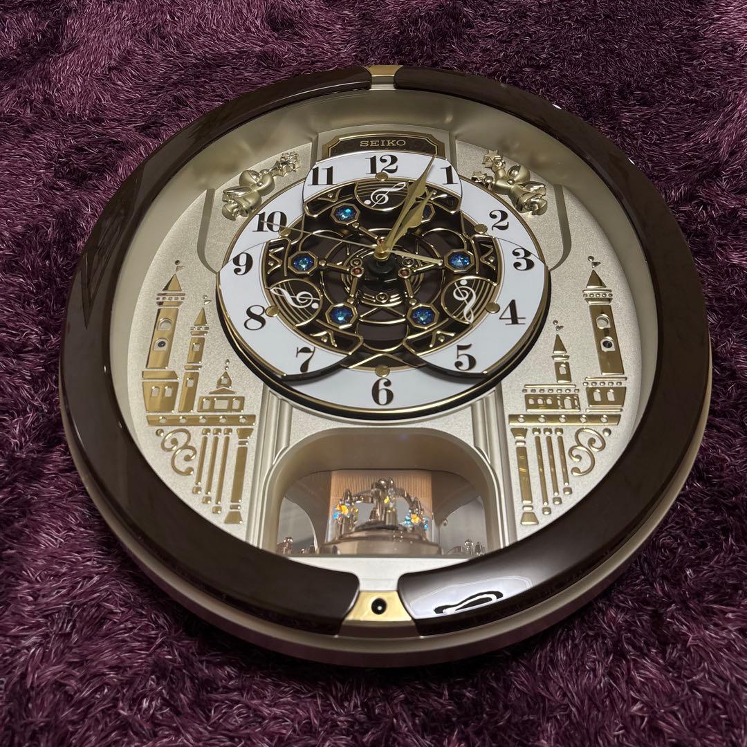 SEIKO RE579B からくり時計 掛け時計