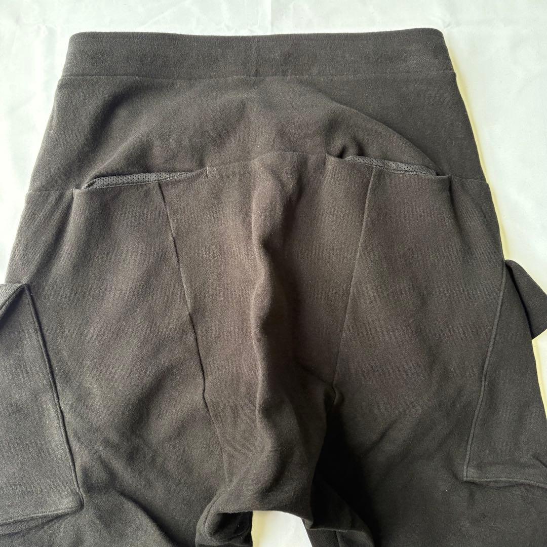 RIPVANWINKLE BUSH EASY JERSEY ブラック サルエル