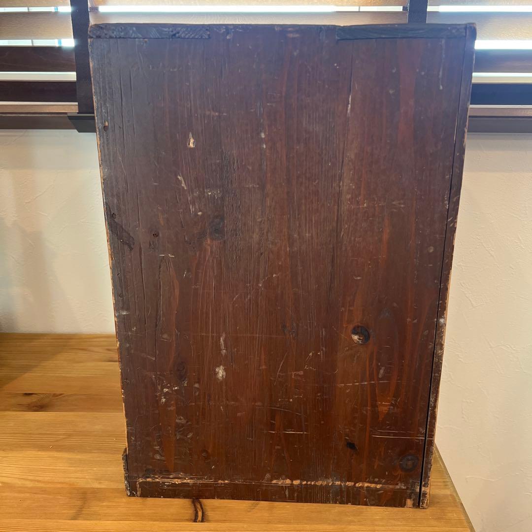 古道具　5段引出し　小引き出し　ヴィンテージ　アンティーク　ドロアー　昭和レトロ