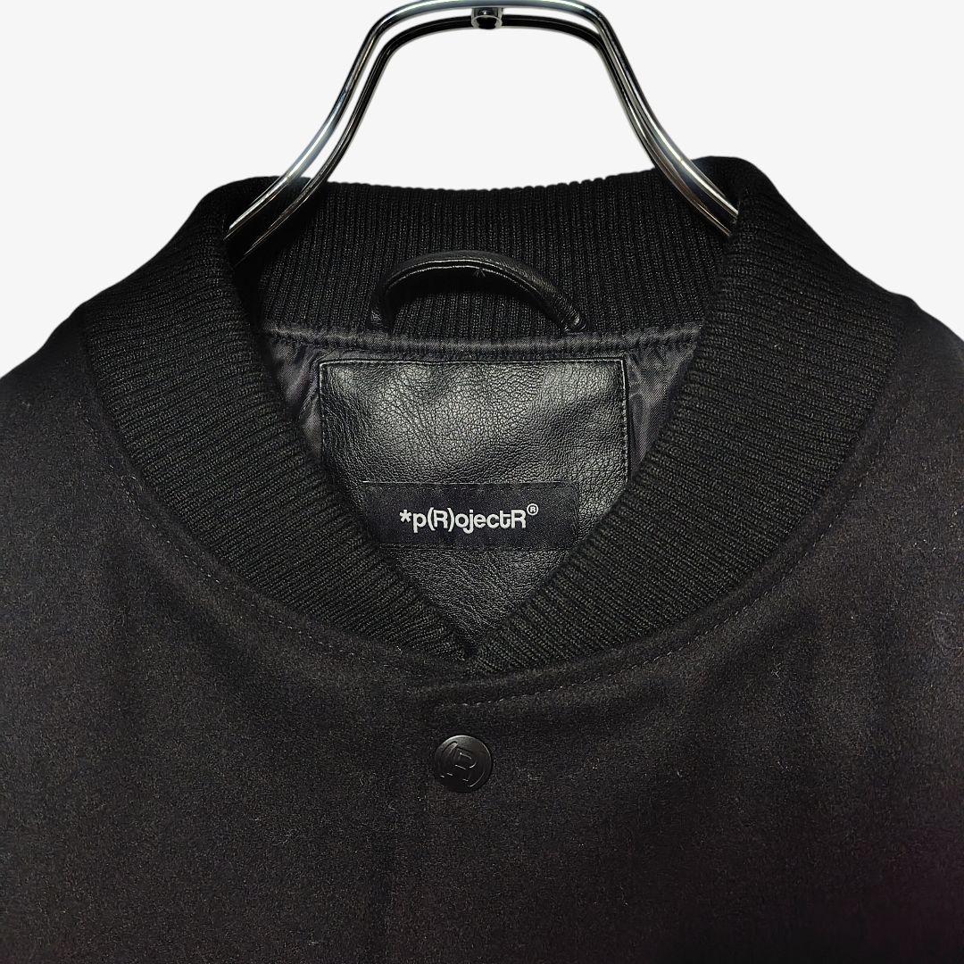 タエコ p(R)ojectR® Logo Varsity Jacket