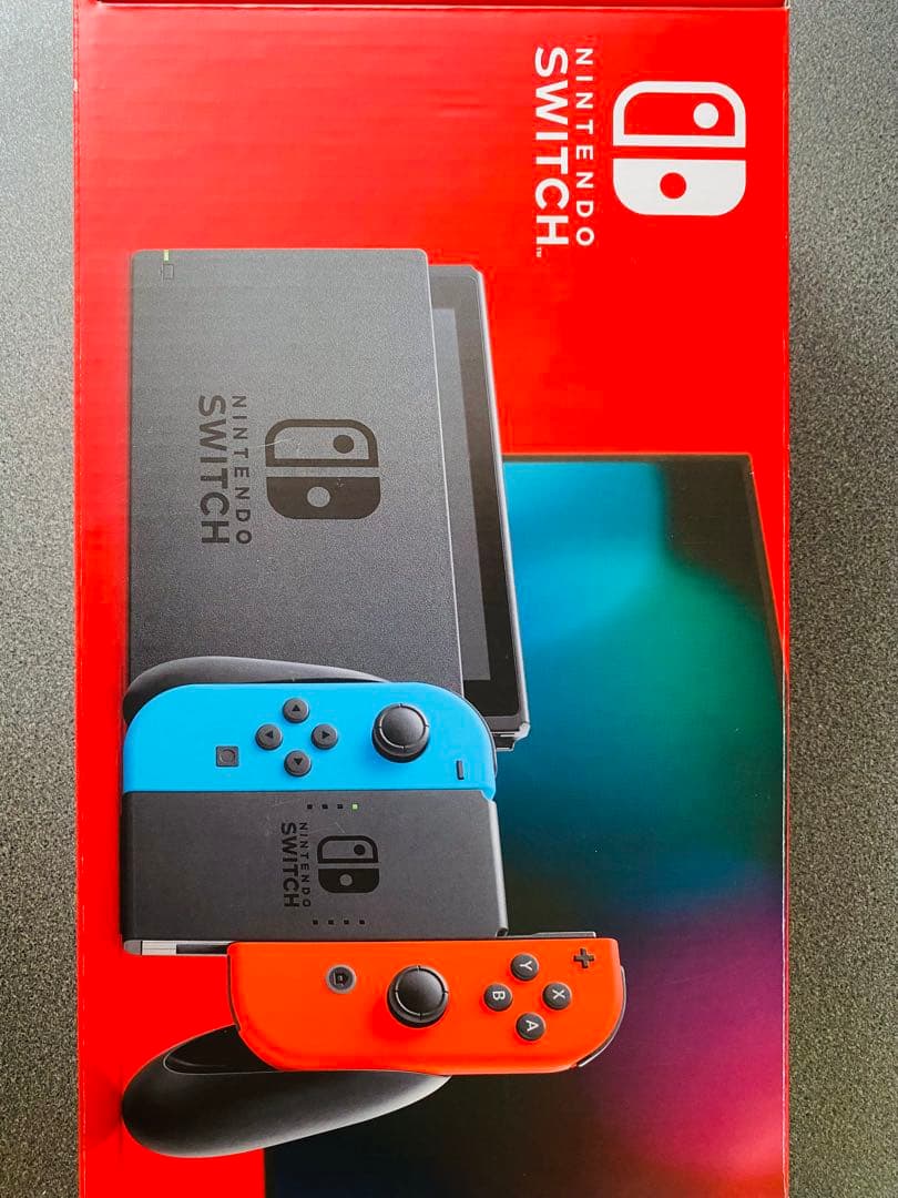 Nintendo Switch 本体 ブラックブルーレッド コントローラー付き