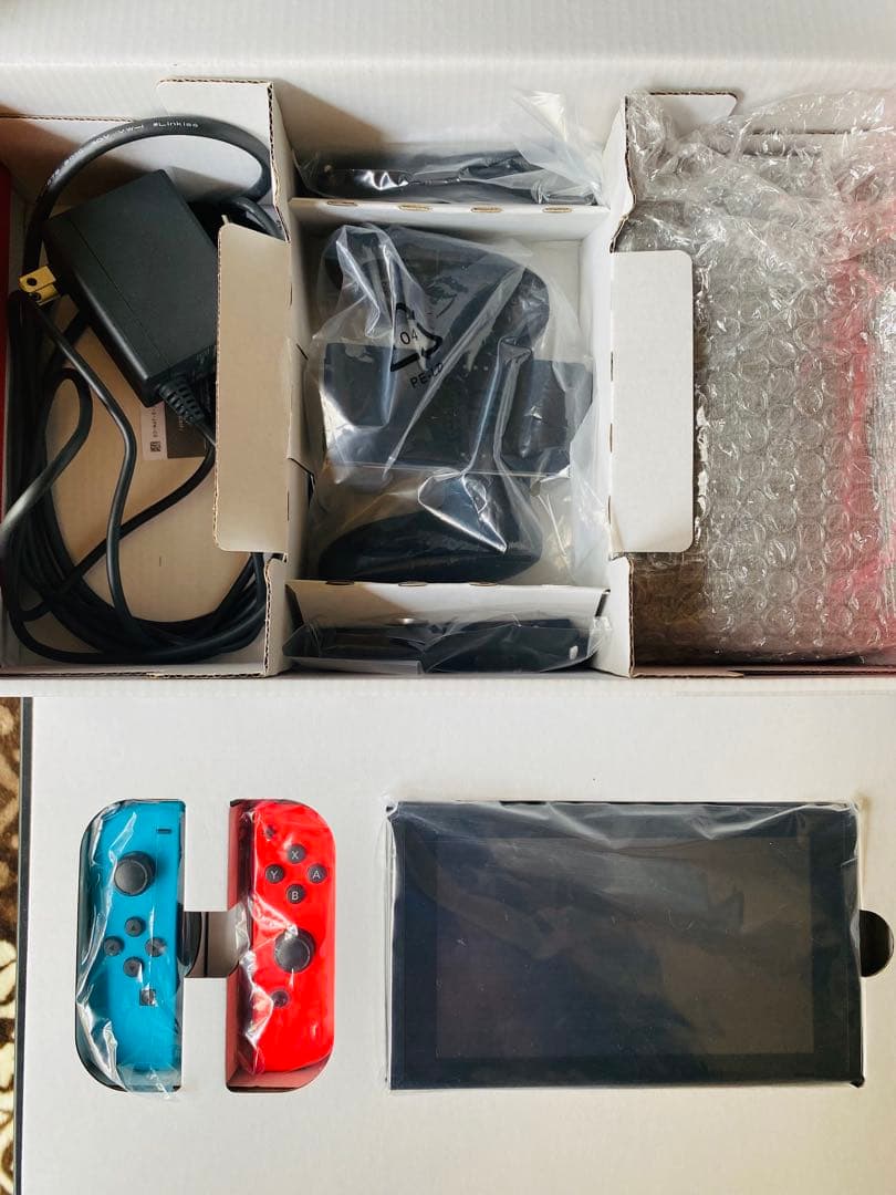 Nintendo Switch 本体 ブラックブルーレッド コントローラー付き