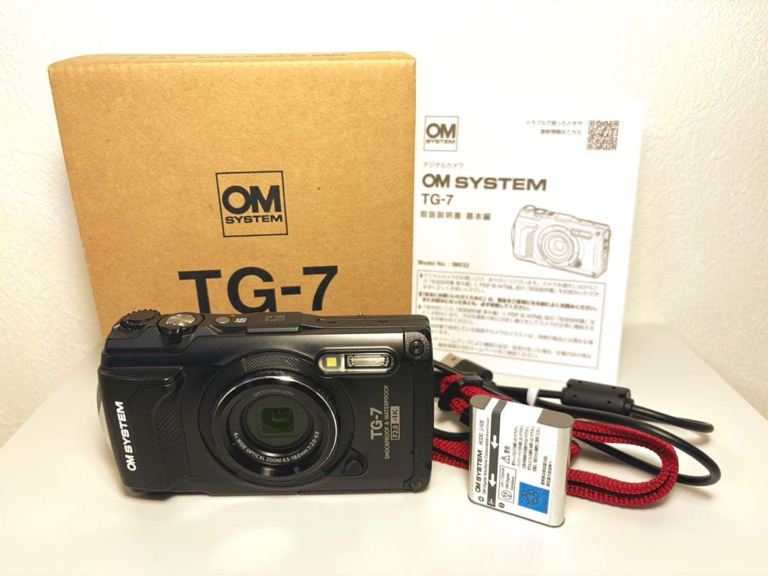 TG-7 OM SYSTEM デジタルカメラ