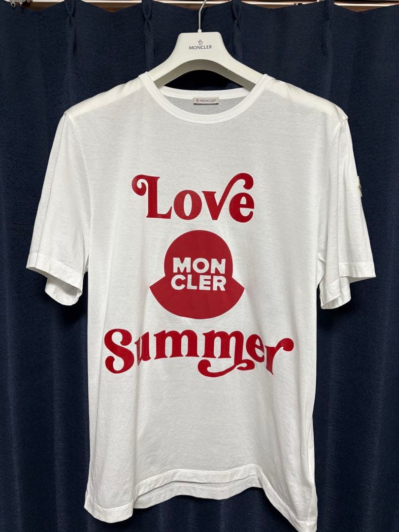 モンクレール メンズ　Tシャツ　カットソー　L