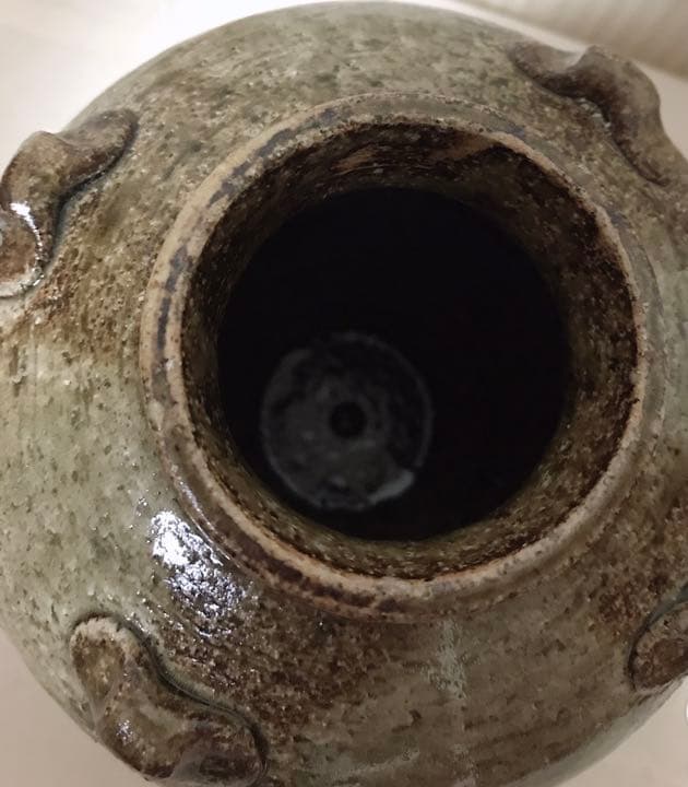 信楽焼  茶壷  骨董品  アンティーク  茶壺