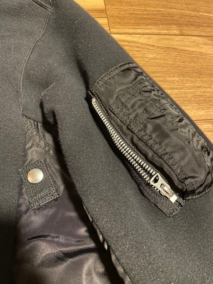 sacai サカイ スポンジスウェット パーカー フーディー