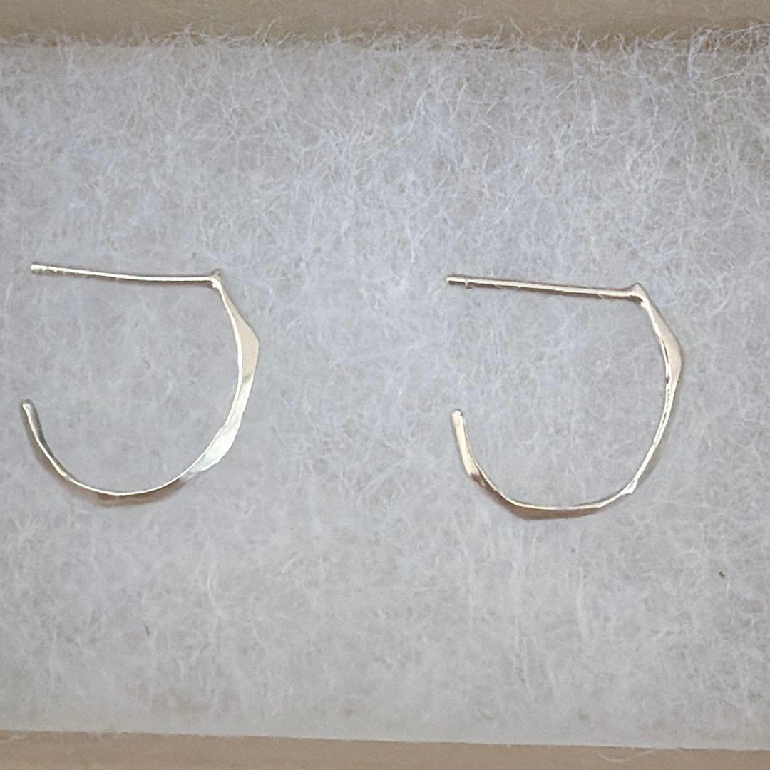 PLUIE プリュイ　リフレクション　ピアス　両耳　シルバー925