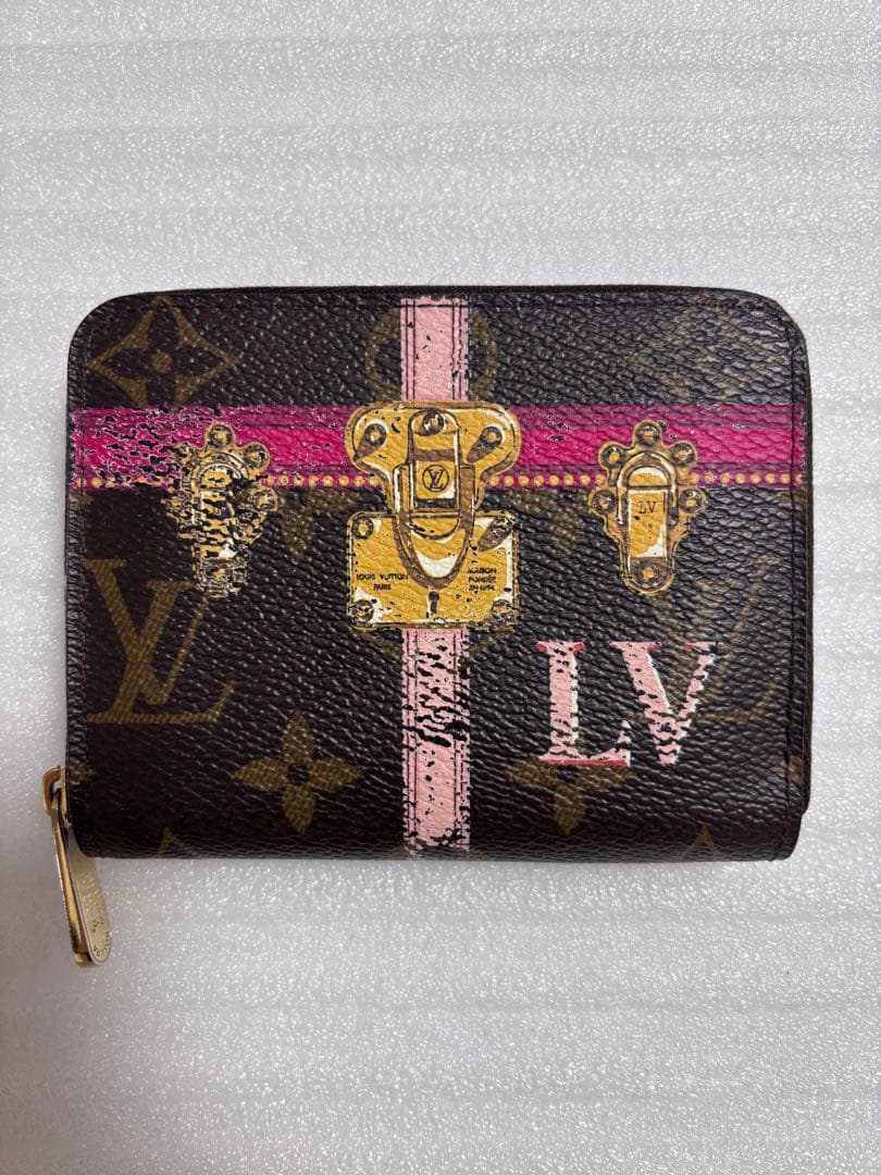 ルイヴィトン ジッピーパース サマートランク ブラウン 財布