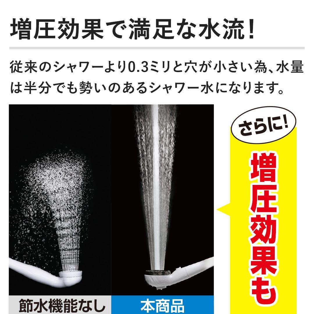 アラミック　ウルトラファインバブルシャワーヘッド　エコスパ　グロスシルバー