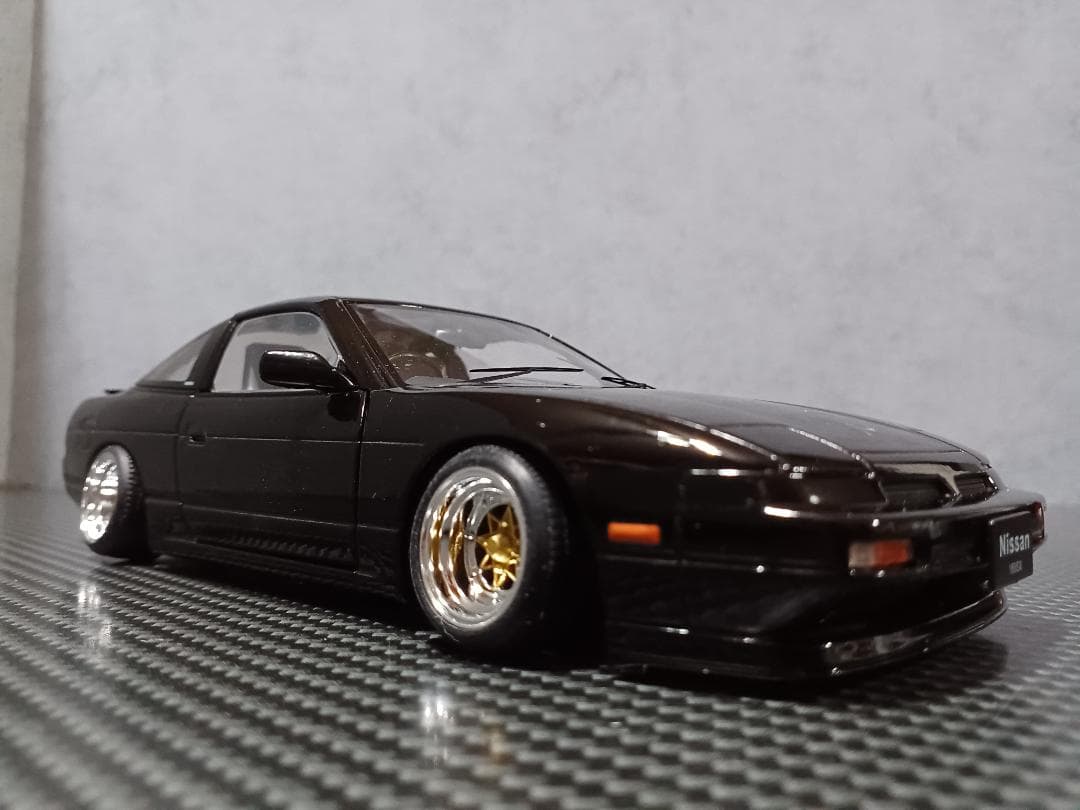 Hachette 1/24 日産180SX カスタム改 ドリフト