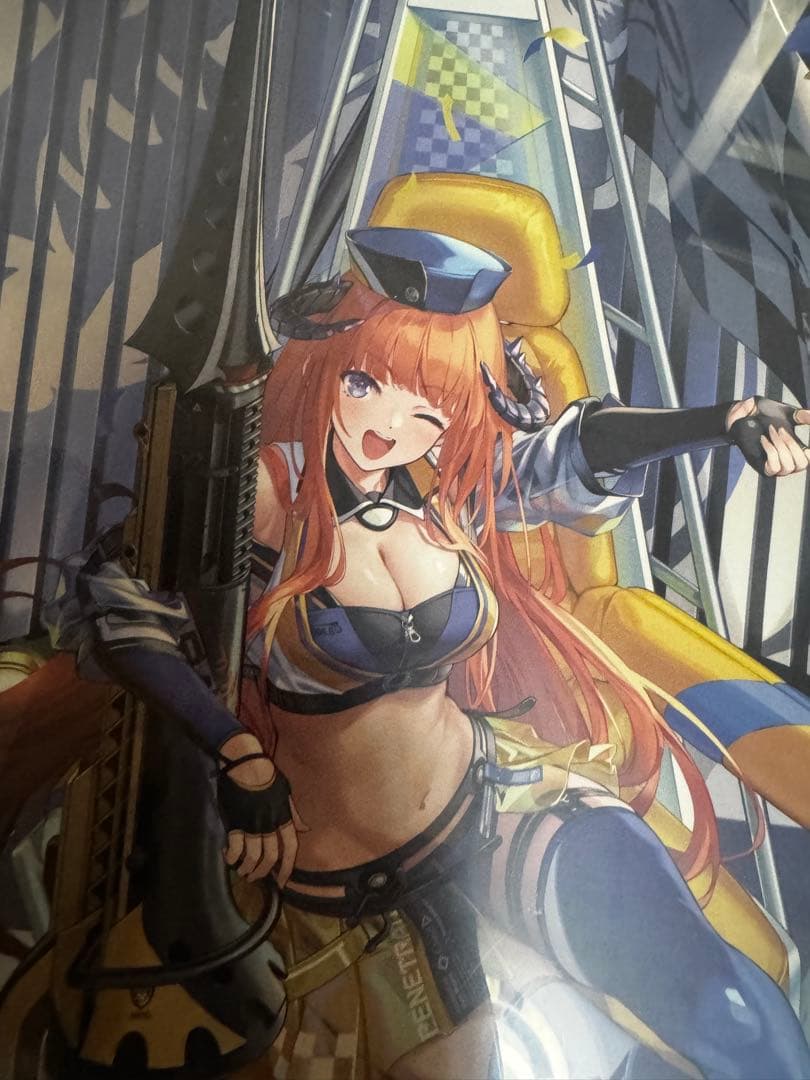 アークナイツ　バグパイプ　200枚限定品　五周年記念　複製原画　栄光へ導かれて