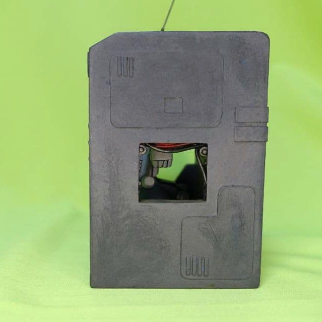 【全塗装完成品】1/144　ラウンド・バーニアン・バイファム ／整備ハンガー付