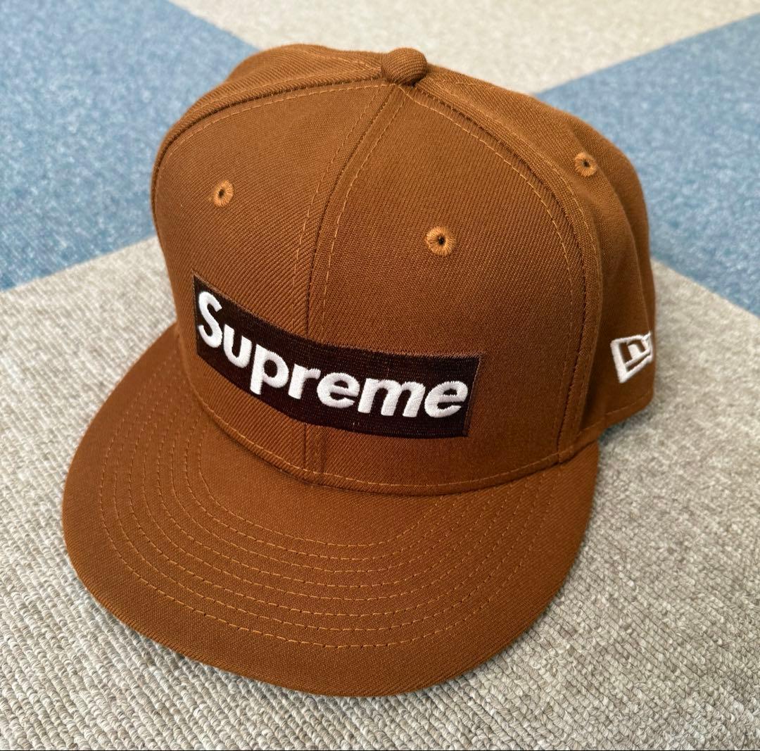 supreme NEW ERA ニューエラキャップ 7 5/8