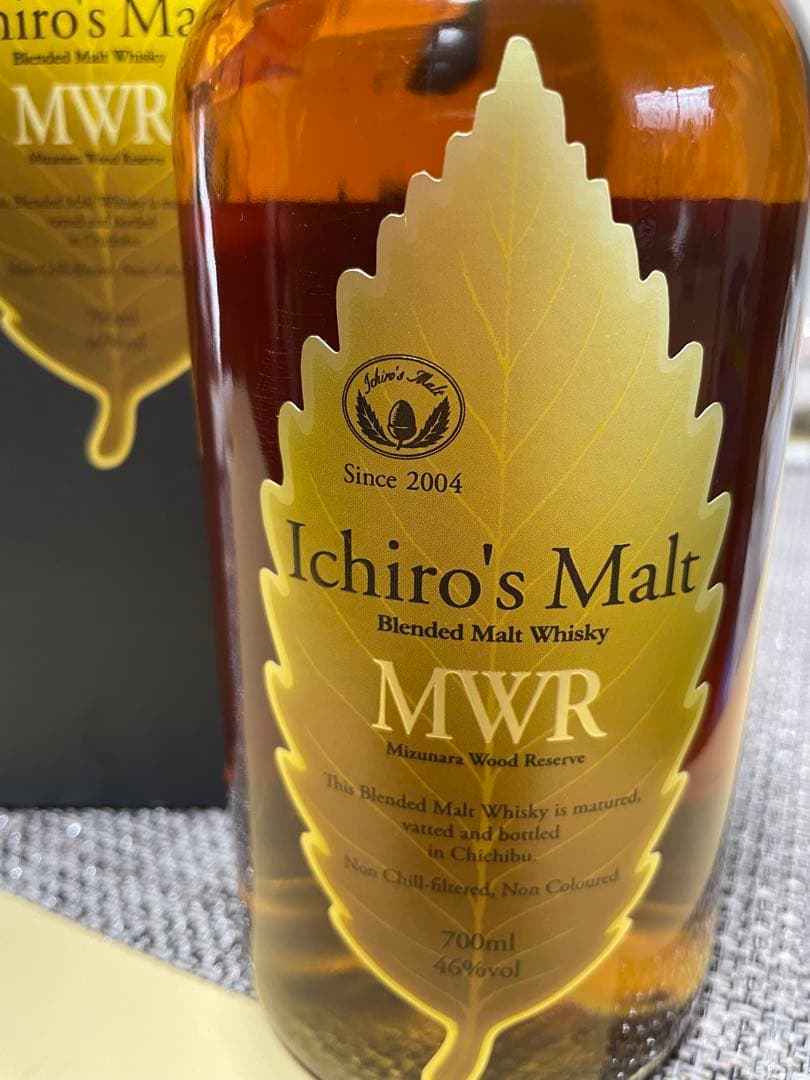 イチローズモルトミズナラ　Ichiro's Malt MWR 700ml