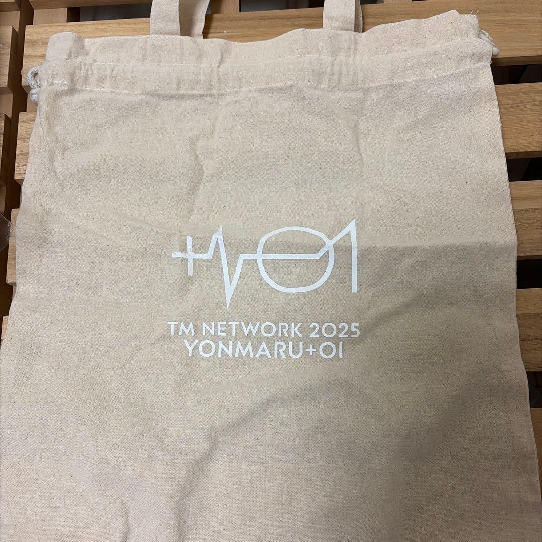 TM NETWORK YONMARU+01 パーカー M 専用バッグ付